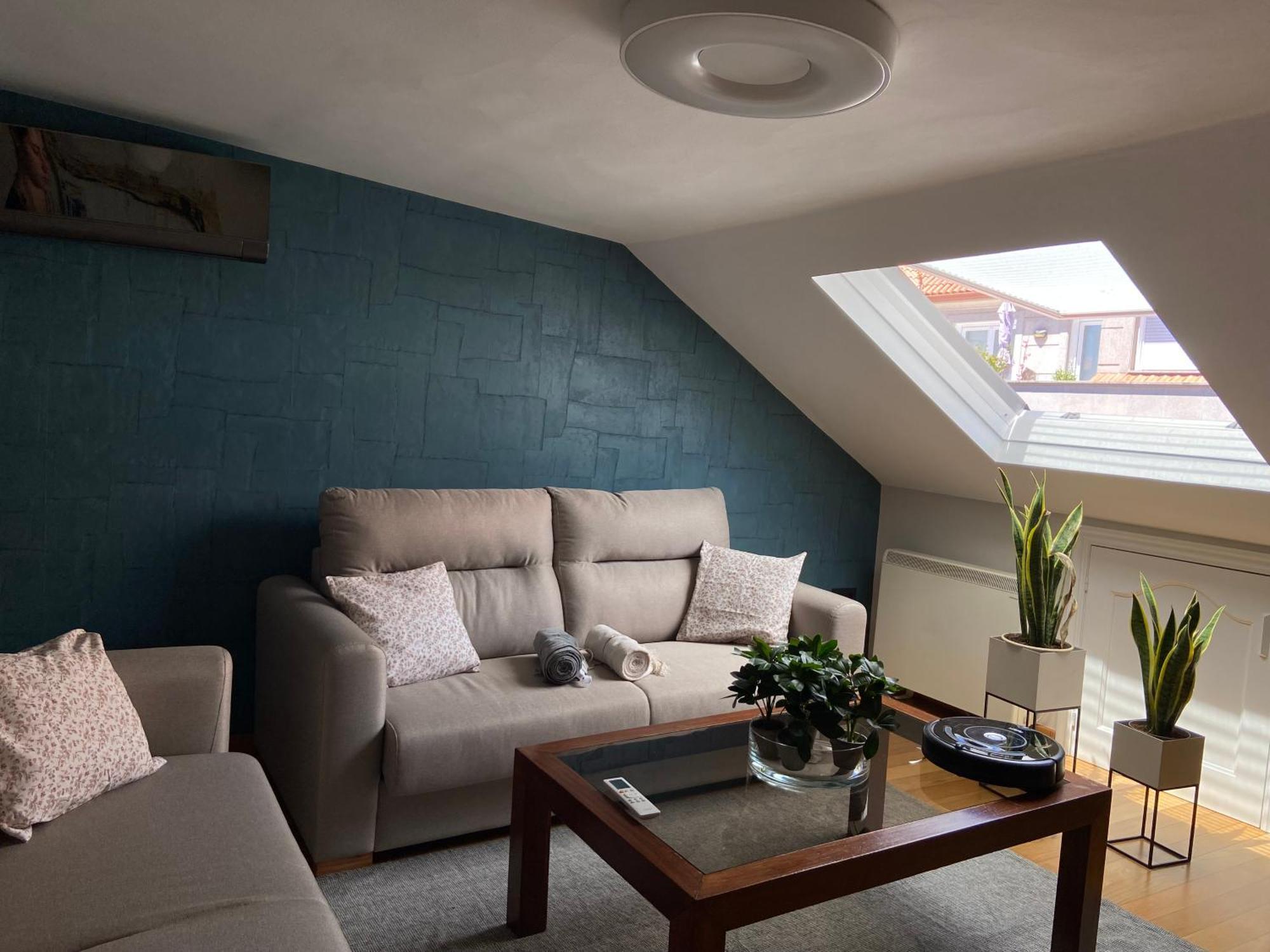 Apartamento Atico 22 - Centrico, Aire Acondicionado Y Parking Vilagarcía de Arousa Exterior foto